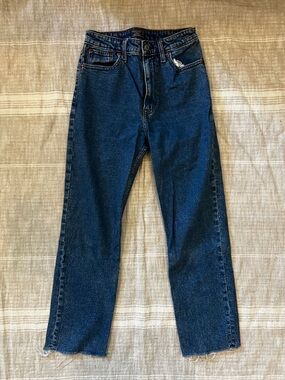 Abercrombie & Fitch Ankle Straight Jeans